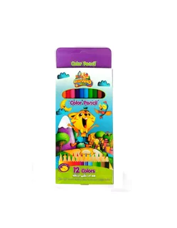 مداد رنگی 12 رنگ ارژنگ کد 3301