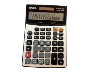 ماشین حساب کاسیو مدل DJ-240D